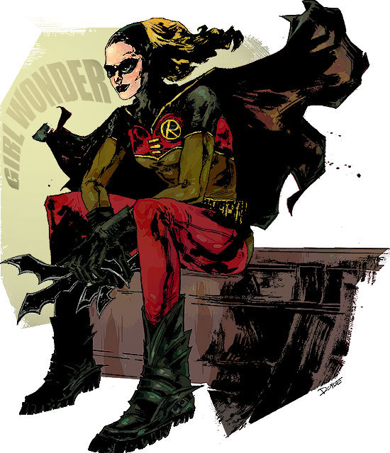 mingdoyle:  More old art from 2007, collected here for posterity. BATKIDS! Long may