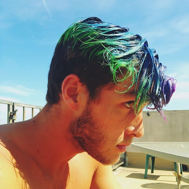20 Sexiest Guys with Colored Hair - Men's Hair Color Ideas [2023]