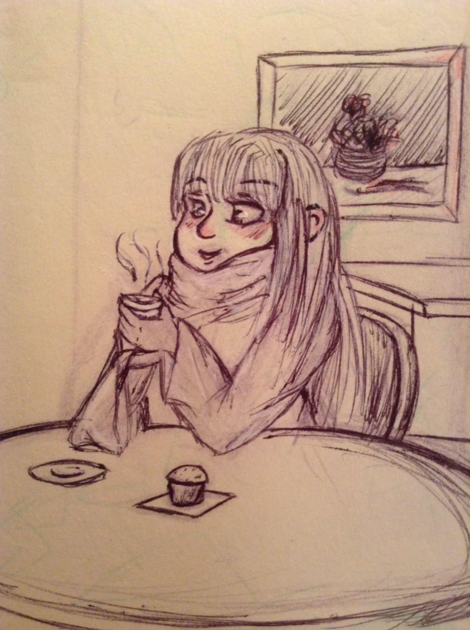 ace-gr:  Inktober day 5- It was cold today