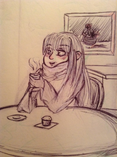 ace-gr:  Inktober day 5- It was cold today