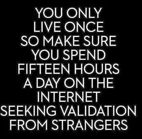 Truer words were never spoken&hellip;  #Facebook #instagram #socialmedia #foodforthought #instag