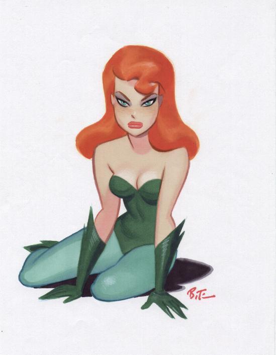 kinasin: Poison Ivy Art: Bruce Timm 