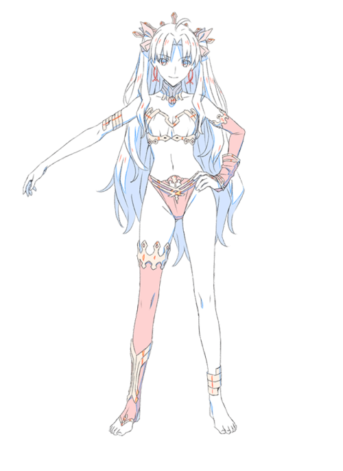pkjd:Ishtar visual from the “Fate/Grand Order: Babylonia” TV anime. Coming 2019.-Staff-Director: Tos