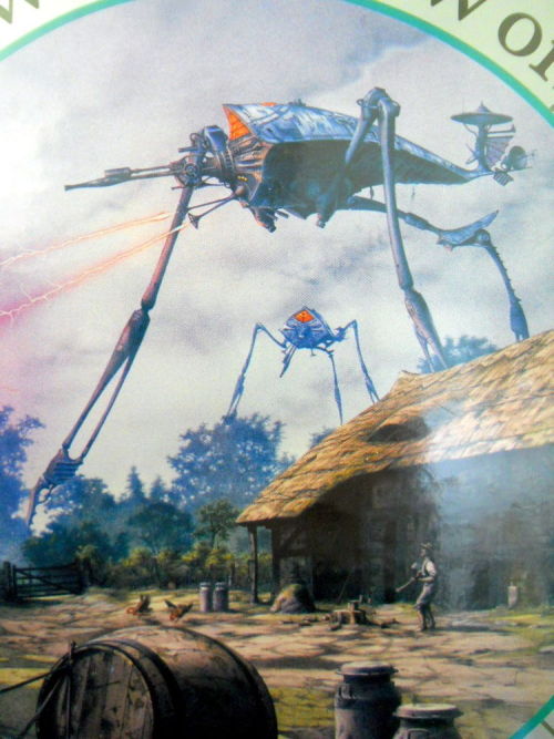 70sscifiart:  Rodney Matthews does War of the Worlds
