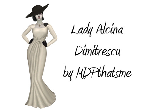 mdpthatsme: THIS IS FOR SIMS 2! Lady Alcina Dimitrescu I am not one for making celebrity/fictional c