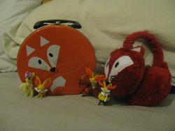 i bought a lot of fox related things today