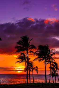 Travelingcolors:  Ko Olina Sunset | Hawaii (By Shamsazizi) 