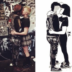 queer-punk:  People drew Lyd and me