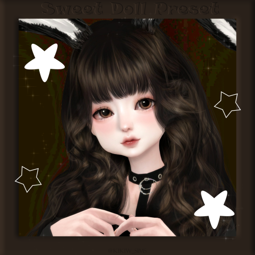 [KIKIW]Sweet Doll Preset♥Spherical joint doll that is still a reference♥Containseye pr