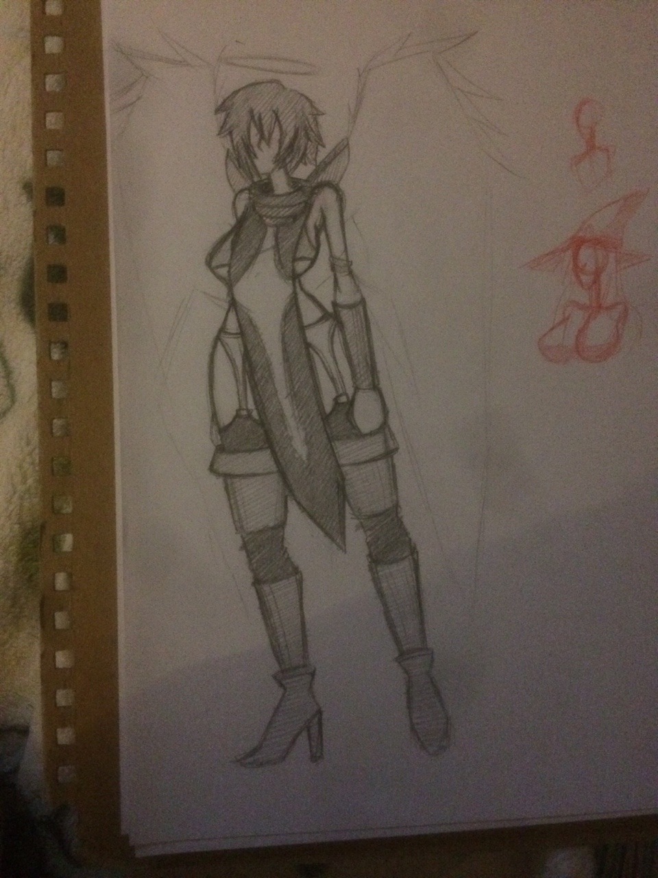 I did this awhile ago and I forgot to post it and I haven&rsquo;t been drawing