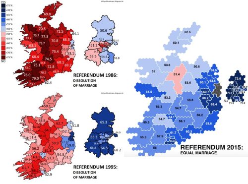 thelandofmaps:The 30 year transformation of Ireland [2500 x 1852]CLICK HERE FOR MORE MAPS!thelandofm