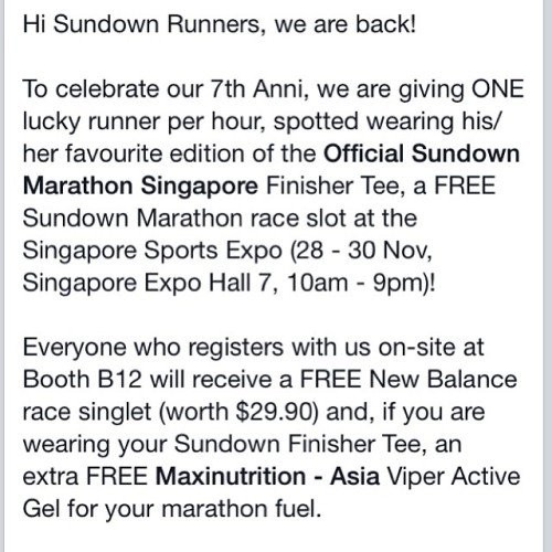 #sundown #marathon #singapore #sports #running #sgsports #sgevent #event #race #halfmarathon