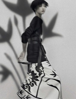 Anndemeulemeesterfanclub:  Sophisticated Lady Par Sarah Moon Pour Vogue Italie Septembre