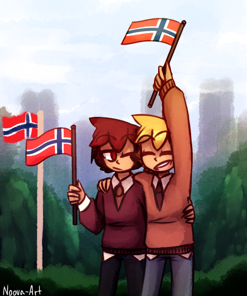 Is Norway&rsquo;s Constitution day. And it is a tradition that I draw a happy 17th may picture!! I k