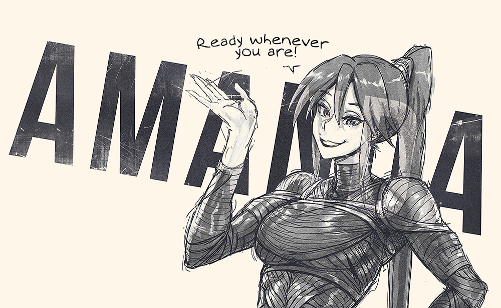 desdraws: Introducing Amanda! Decided to do this one purely digitally, It took a