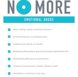 th3joyful-fiz:  Emotional abuse is abuse. No more.