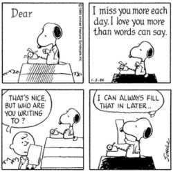 snoopy-quotes:  Peanuts by Charles M. Schulz 