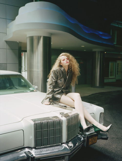Maeve Whalen by Rebekah Campbell for L’Officiel September Cover