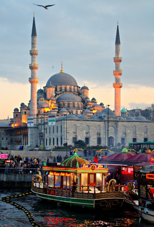 travelingcolors:  New Mosque, Istanbul | Turkey (by sabientje48)