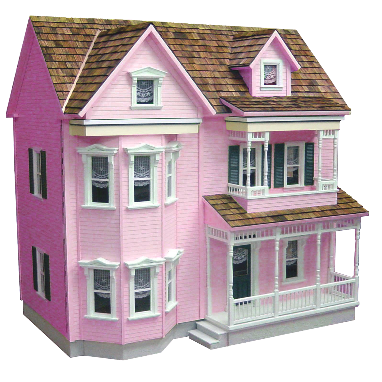 dolliedearie:So, heres my house (couldnt fid the source and I re colored it to pink) 💗