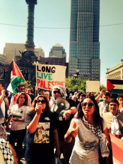  1,500 strong today in #Cleveland for #Gaza #Palestine! July 14, 2014Al-Awda Cleveland thanks each and every individual who came out today for our historical march supporting our courageous people in Gaza, Palestine that passed several buildings