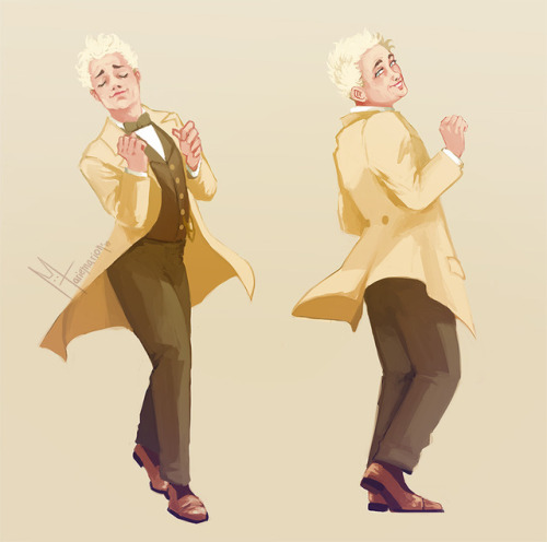 mariemarion: ANGELS DANCE TOO *insert Crowley reaction*