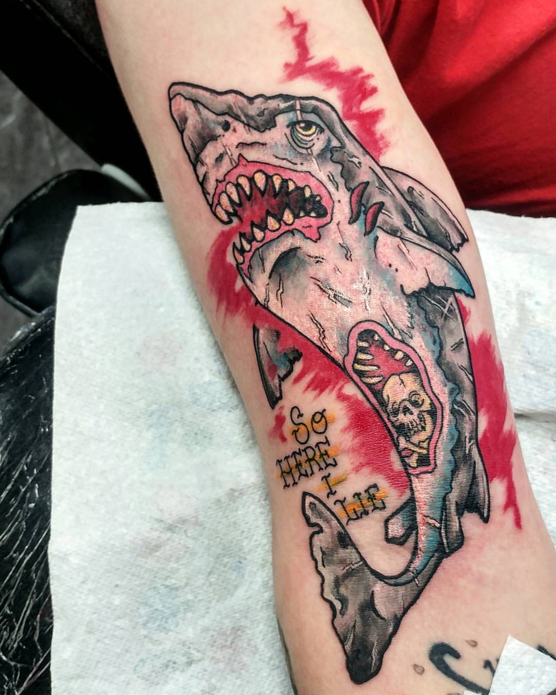170 Shark Tattoos Designs with Meanings 2023  TattoosBoyGirl