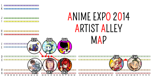 artistblack:I’ll be at AX with these cool people! Hope to see you there! D39- Alex Ahad/o_8 D40- B