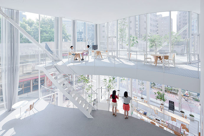 coiii:  Shibaura Office by Kazuyo Sejima Tokyo, Japan 
