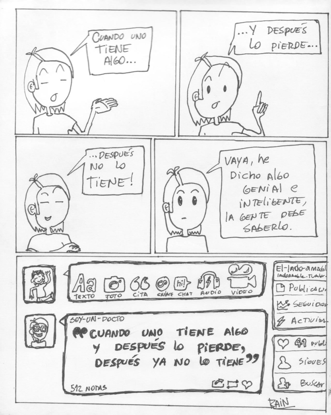 ladoamable:  El que sabe, sabe.  El que rebloguea, rebloguea.  