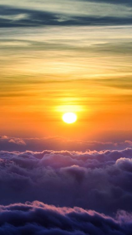 Above the clouds, nature, sunset, sky, 720x1280 wallpaper @wallpapersmug : https://ift.tt/2FI4itB - 