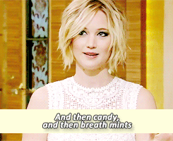 jenniferlawrencedaily:  What do you do as you’re sitting there [at the Oscars]