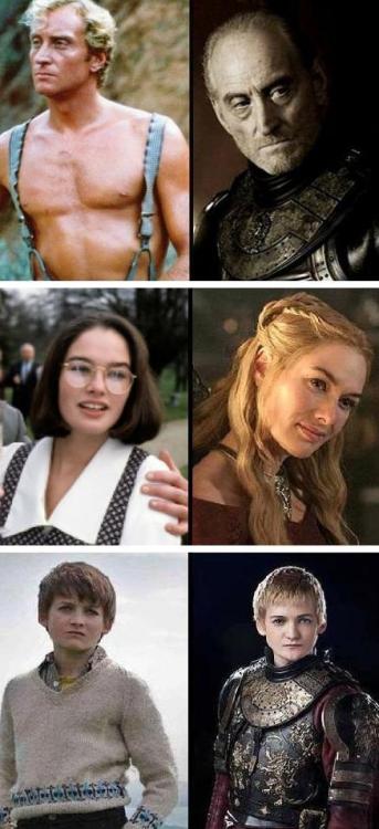 roguevsrogue:GAME of THRONES CAST: Then & NowEmilia Clarke - Daenerys Targaryen ‘Khalessi’Jason 