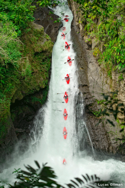 sandisk:  SanDisk Extreme Team photographer Lucas Gilman captured Rush Sturges dropping Lower Tomata Falls in Veracruz, Mexico.