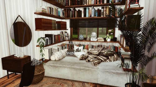 The Sims 4: TINY LIBRARY ROOMName: Tiny Library Room§ 5.936Download in the Sims 4 GalleryOrigin