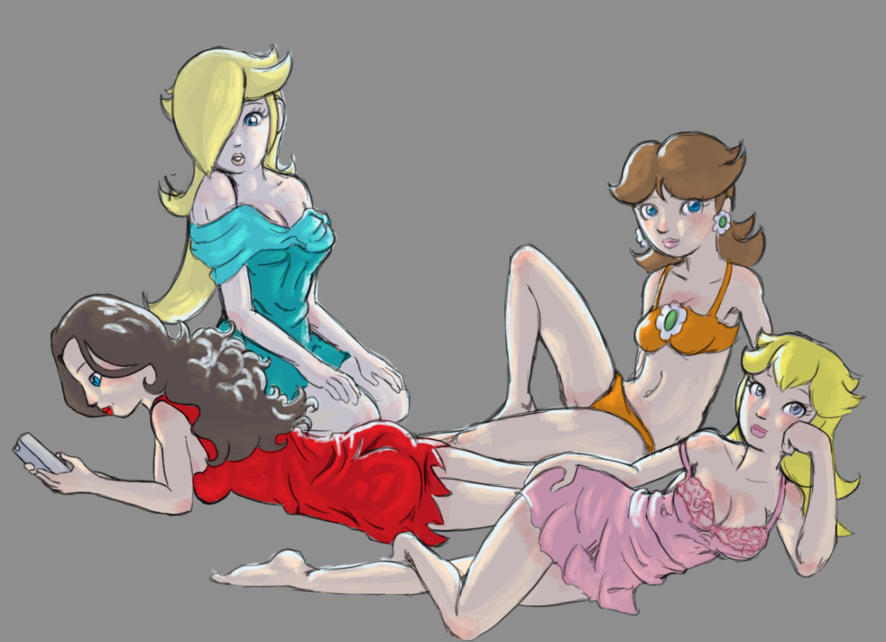 nsfw-lesbian-cartoons-members:  Lesbian Princess Peach Request Filled Source Gelbouru