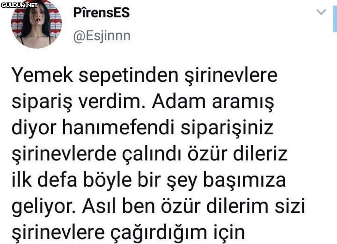 PîrensES @Esjinnn Yemek...