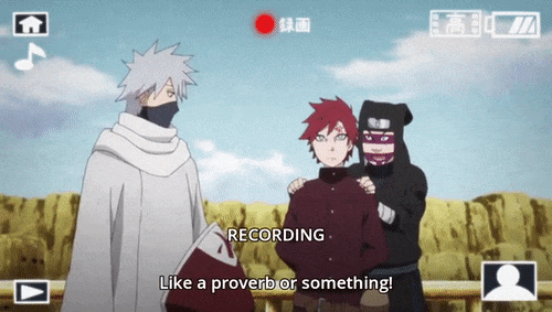 prism17:  Kazekage video message to NaruHina