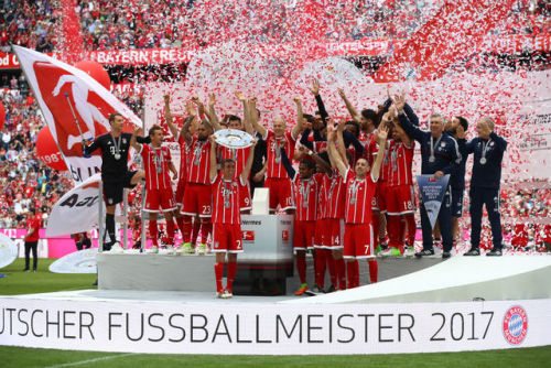 FC Bayern Munich, 2016/17 Bundesliga champions!