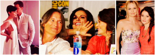 Comic Con 2013 - OUAT Cast being adorable in various combinations