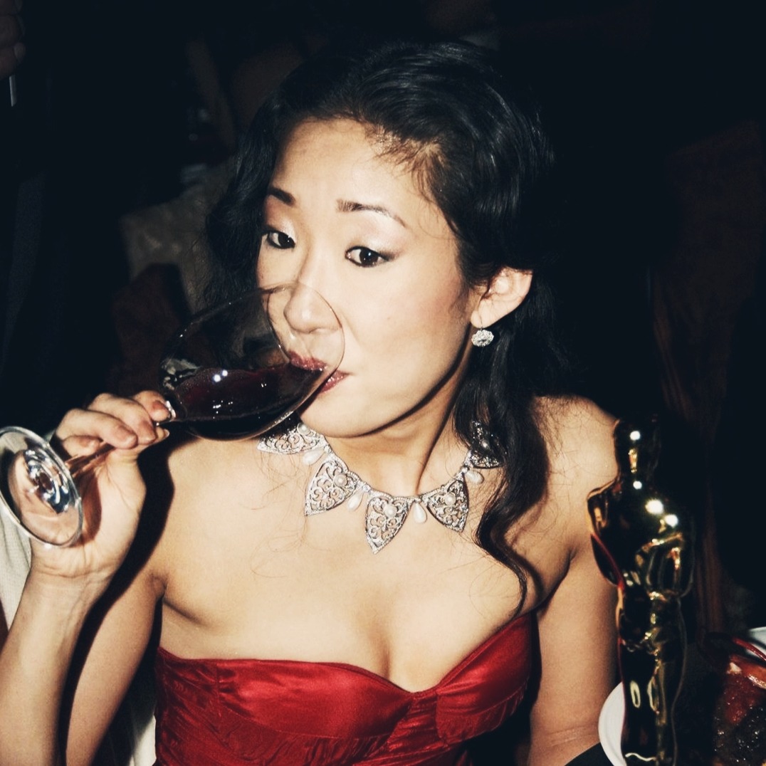 villafyingeve:these images of sandra oh in the 90&rsquo;s/early 00&rsquo;s