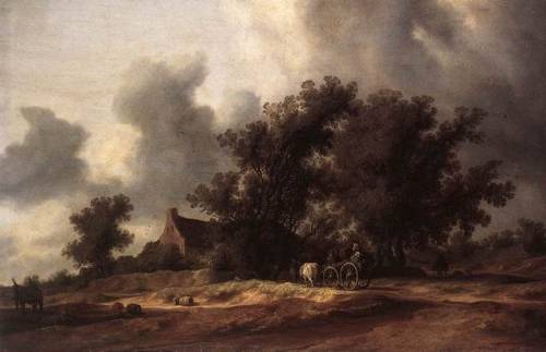 After the Rain, Salomon van Ruysdael, 1631