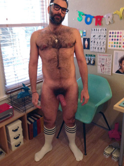 furrealmen:  flaccidaffairs:    Furry Monster!