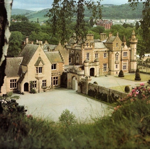 tartanpheasant:Abbotsford House, home of Scottish author, Sir Walter Scott (1771 - 1832)