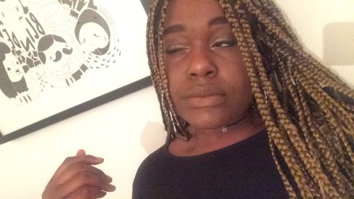 pdfprincess:  First time going blond and trying to regain a pain free scalp 😊😭✨