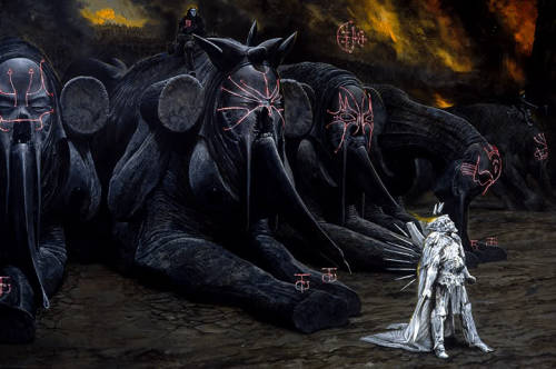 — Wayne Barlowe’s visions shows a man with a sublime imagination and superior technique 