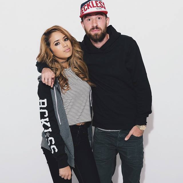 jasminev-news:  Drama: Catching up with @jasminevillegas at the @yngandreckless