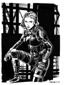 Kandidkandor:  Black Widow | Chris Samnee 