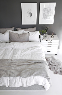 gravityhome:  Grey & white Scandinavian