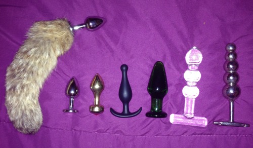 sexyphina: SOME of mine & Daddy’s toys! There’s still stuff at my house that didn’t get organize